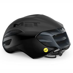 MET Helmet - MANTA - MIPS  - BLACK - MATT -  GLOSSY - LARGE HELMET - Image 3
