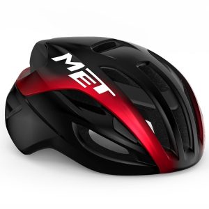 MET Helmet - RIVALE - MIPS - BLACK - RED - METALLIC - GLOSSY - LARGE HELMET