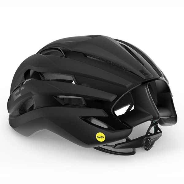 MET Helmet - TRENTA - MIPS - BLACK - MATT - GLOSSY - MEDIUM HELMET - Image 3