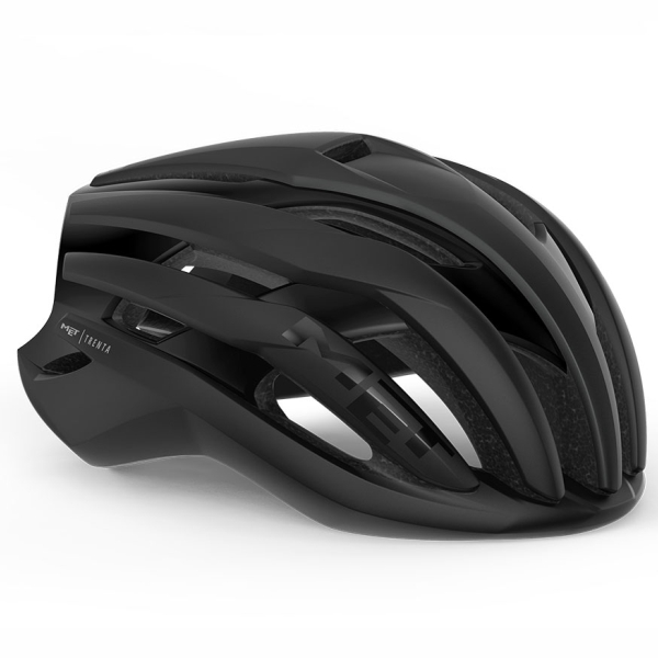 MET Helmet - TRENTA - MIPS - BLACK - MATT - GLOSSY - MEDIUM HELMET